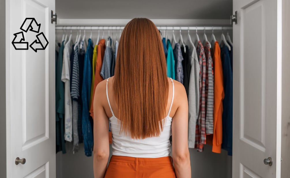 El reciclaje textil ayuda a disminuir el impacto de la contaminación en el medio ambiente. Foto: Canva