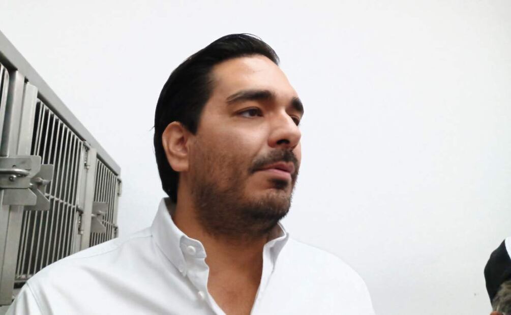 Alcalde de Reynosa, Tamaulipas, Carlos Peña Ortiz reconoce el trabajo de Sheinbaum sobre los aranceles de EU (07/03/2025). Foto: Sandra Tovar / EL UNIVERSAL