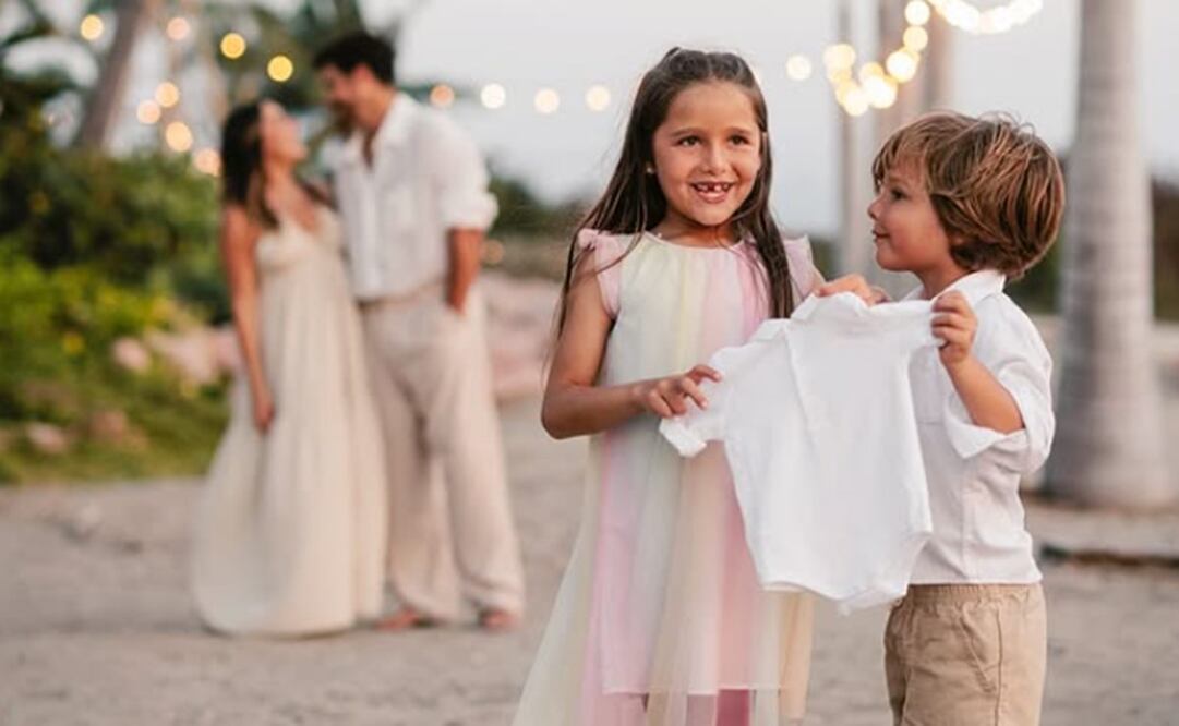 Con esta foto, Brandon Peniche y Kristal Cid dan a conocer la llegada de su tercer bebé.