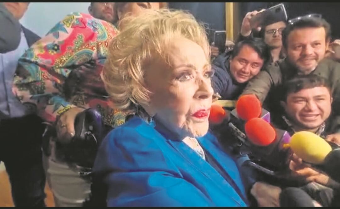 Pinal ofreció una charla con los medios al finalizar la proyección de Viridiana, del director Luis Buñuel. Foto: Claudia González / EL UNIVERSAL