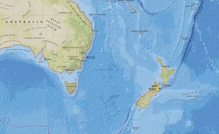Sismo de 5.1 grados sacude Nueva Zelanda