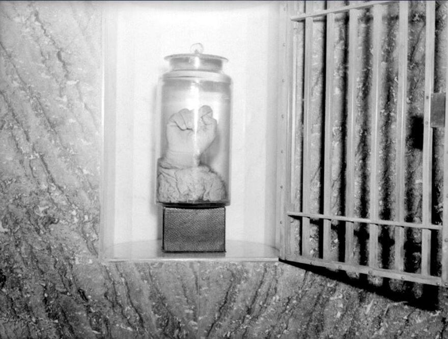 El medio brazo de un presidente que duró 74 años en formol