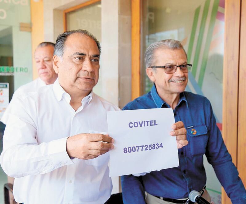 La línea COVITEL fue habilitada para que la población que tenga dudas sobre el coronavirus sea atendida por personal capacitado sobre el tema. Foto: Especial