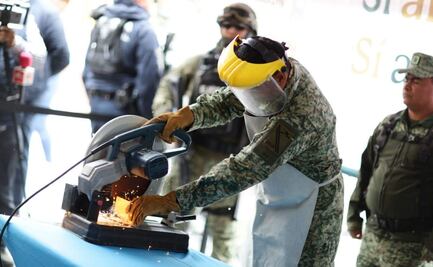 Arranca programa “Sí al desarme, sí a la paz” en Ciudad Juárez; buscan que personas cambien armas por dinero