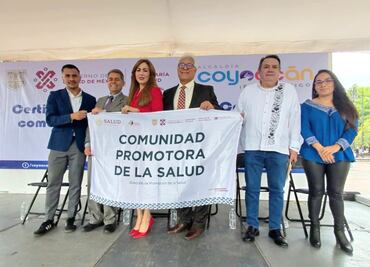 Certifican a Coyoacán como municipio promotor de la salud