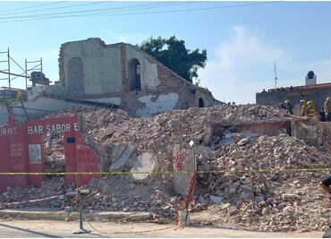 Derrumbe de edificio deja 2 muertos y 4 heridos en Tampico, Tamaulipas