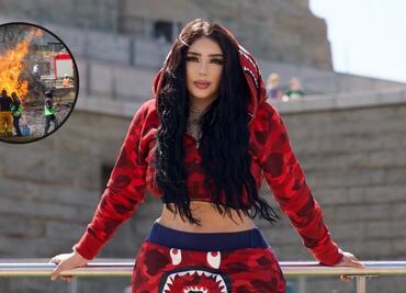 Bellakath ayuda a víctimas de la explosión de pipa de gas en Iztapalapa y dona material de curación