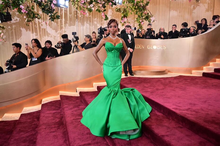 Olandria Carthen. (Photo by Frederic J. Brown / AFP) / -- IMAGE RESTRICTED TO EDITORIAL USE - STRICTLY NO COMMERCIAL USE --