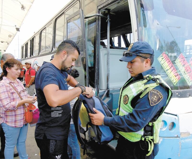 Combatir el robo con violencia en el transporte es prioridad, asegura Claudia Sheinbaum. Foto: ARCHIVO EL UNIVERSAL