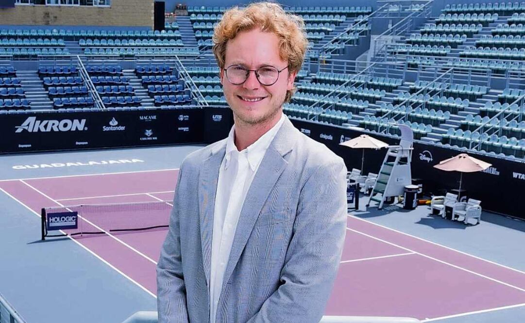 Gustavo Santoscoy ve en México un destino clave para eventos WTA. Foto: Querétaro Open