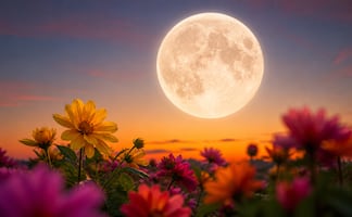 Luna de Flores 2026 ilumina el cielo HOY, 1 de mayo; ¿a qué hora verla y cómo capturar fotos espectaculares?