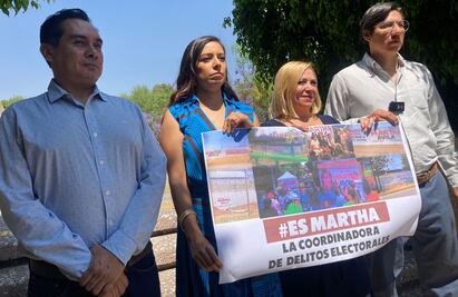 Diputados del PAN-CDMX interponen queja ante el INE contra Martha Ávila por presuntos actos de campaña