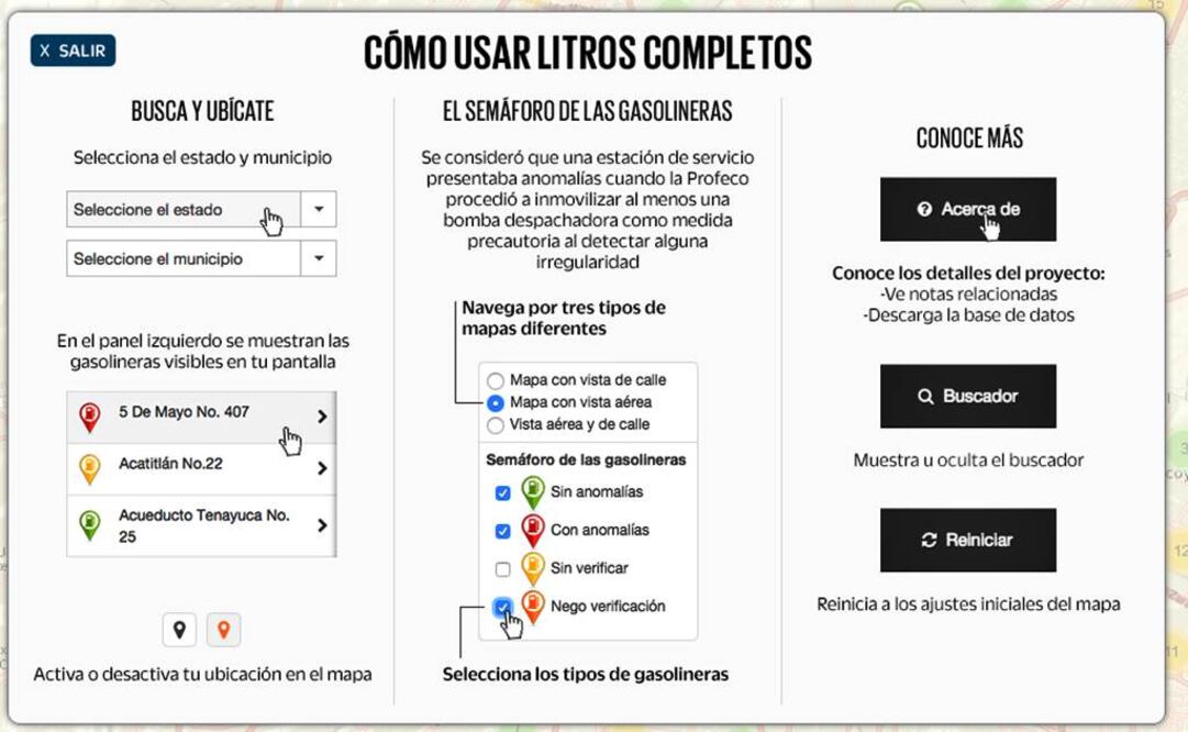 Consulta el precio de la gasolina en tu localidad