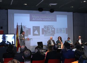 Presentan mapa interactivo del exilio español en México