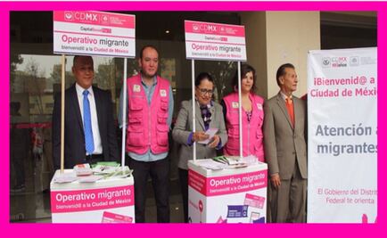 Inicia operativo “Migrante Bienvenid@ en la CDMX"