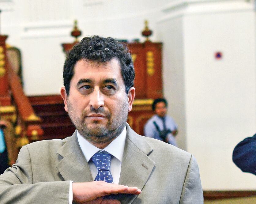 En la foto: César Cravioto, coordinador de Morena en la Asamblea Legislativa de la Ciudad de México (ARCHIVO. EL UNIVERSAL)