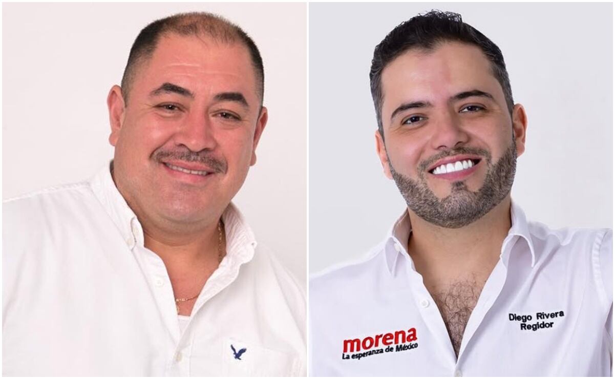 José Ascensión Murguía Santiago, expresidente de Teuchitlán por Movimiento Ciudadano y Diego Rivera Narro, presidente de Tequila por Morena. Foto: Facebook. Chon Murguía y Especial