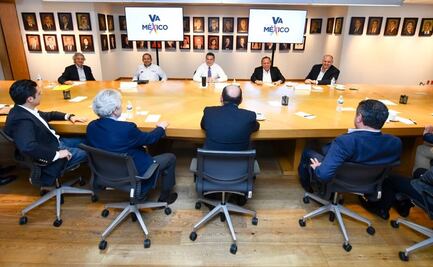 Líderes de PAN, PRI y PRD se reúnen con Gustavo de Hoyos y Claudio X. González