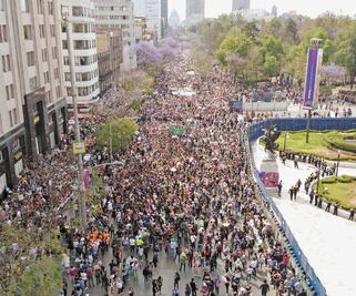 Una marcha histórica que no tenía final