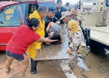 Deja Hilary daños en Baja California Sur