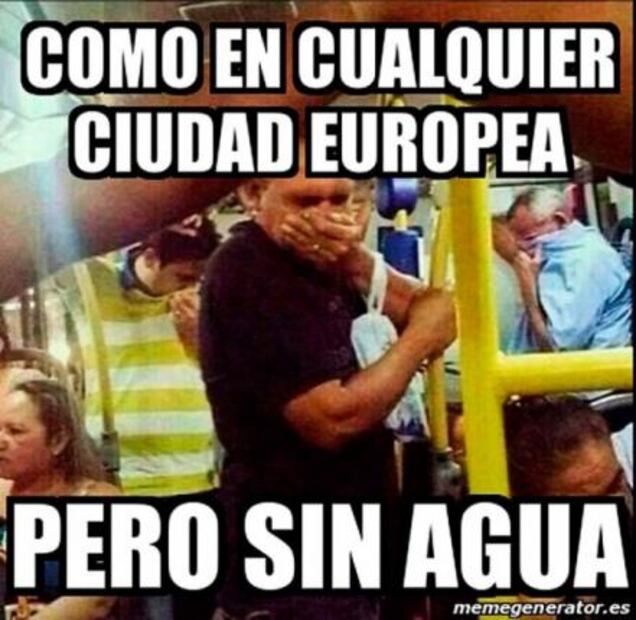 Faltará agua, pero no memes en Valle de México