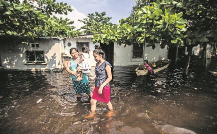 Advierte AMLO que persisten afectaciones en Tabasco 