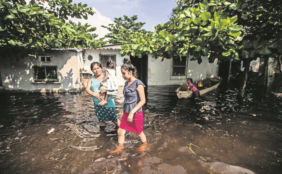 Advierte AMLO que persisten afectaciones en Tabasco