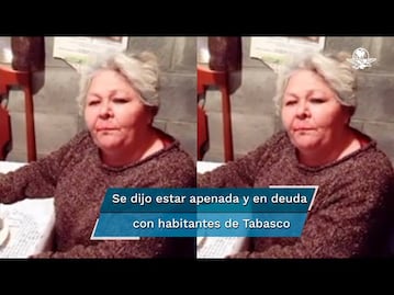 Mujer que insultó a AMLO reaparece y ofrece disculpas, pero no al Presidente