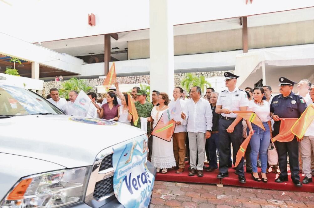 En el Centro Internacional Acapulco, el gobernador Héctor Astudillo dijo que en el estado se trabaja de manera decidida para promover el turismo. Foto/ESPECIAL