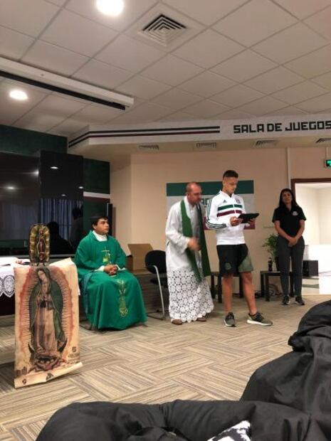 Selección Mexicana tuvo visita distinguida previo a su victoria frente Alemania