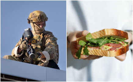 Declaran inocente a hombre que lanzó un sándwich contra un agente federal en Washington