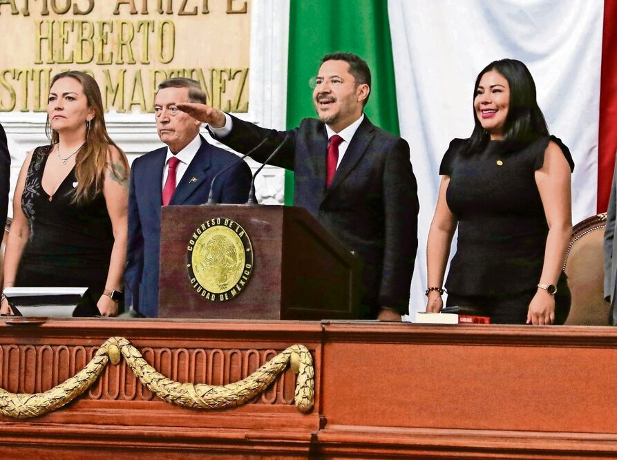 Martí Batres lleva tres meses como jefe de Gobierno, luego de la salida de Claudia Sheinbaum. Se prevé que hoy acuda al pleno del Congreso. Foto: Archivo / EL UNIVERSAL