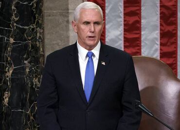 Mike Pence descarta invocar Enmienda 25 para destituir a Donald Trump