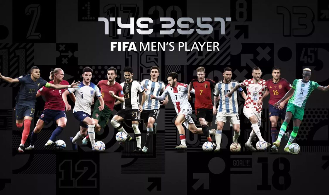 Los nominados a ganar The Best / Foto: FIFA
