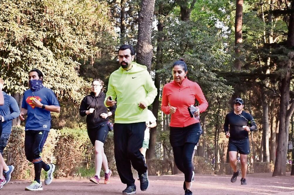 Luego de correr con Alejandra Barrales en el Bosque de Tlalpan, Jorge Álvarez dijo que Claudia Sheinmbaun actúa como empleada de un liderazgo político (E S P EC I A L)