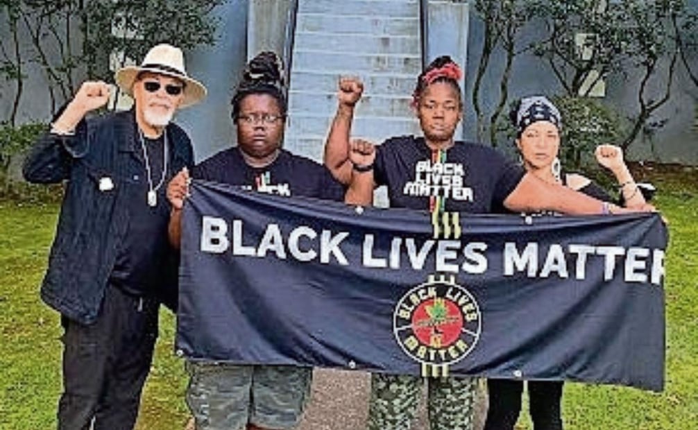 Integrantes del movimiento Black Lives Matter