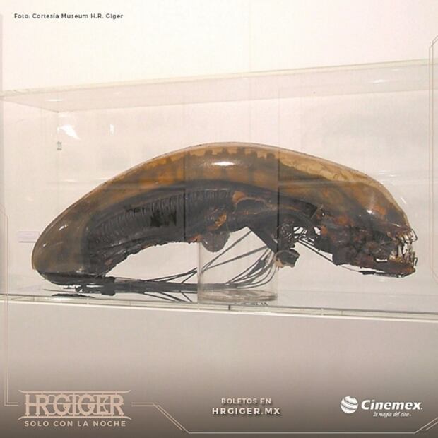 El alien de H.R. Giger se hospedará en Reforma