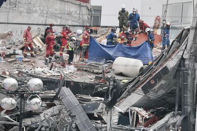 Rostros del sismo, búsqueda sin fin