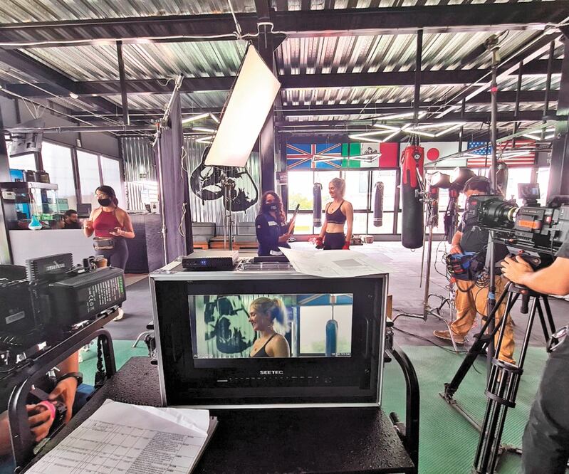 Los rodajes en la Ciudad de México cayeron por la pandemia del Covid-19 el año pasado, pero en los últimos meses llegaron a números similares a 2019. Foto: Cortesía