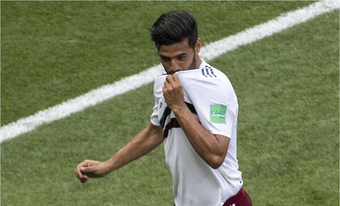 Carlos Vela en su última Copa del Mundo, Rusia 2018. FOTO: IMAGO7