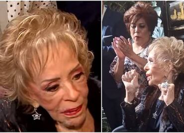 Silvia Pinal celebra 93 años entre abrazos, besos y mariachis