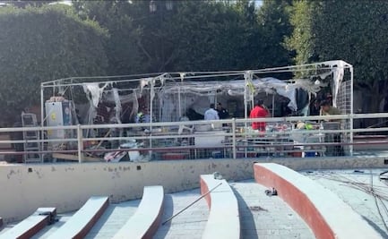 Se registra explosión por fuga de gas en tianguis navideño de Teoloyucan; hay 10 lesionados