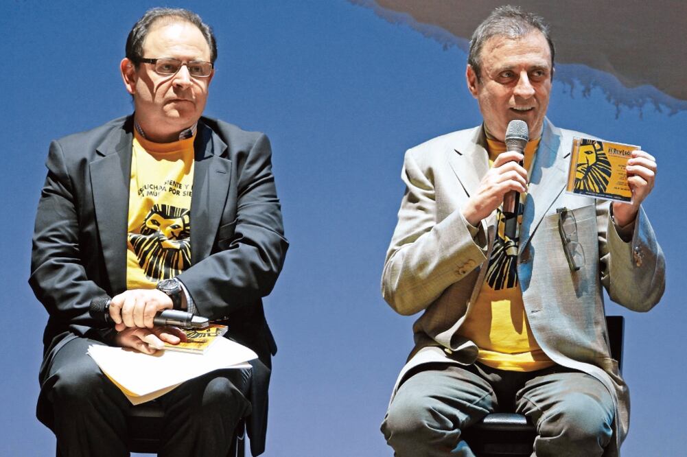 Federico González y Morris Gilbert presentaron el nuevo álbum (AGUSTIN SALINAS. EL UNIVERSAL)