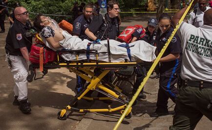 Herido en explosión en Central Park podría perder el pie 