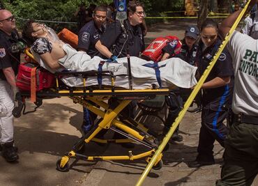 Herido en explosión en Central Park podría perder el pie