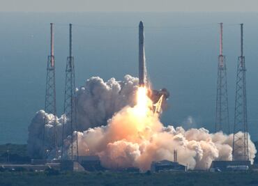 La nueva cápsula espacial "Freedom" llega a Florida para llevar al Crew-4 al espacio