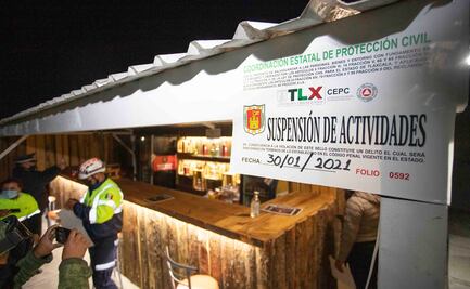 Suspenden eventos sociales y comercios por no atender protocolos sanitarios en Tlaxcala