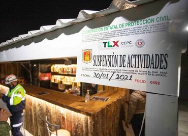 Suspenden eventos sociales y comercios por no atender protocolos sanitarios en Tlaxcala