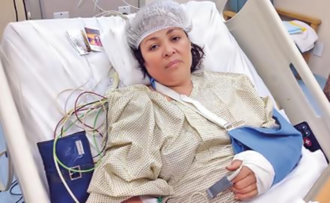 Cardinal Norberto Rivera prayed for the reconstruction of their spirits. In the photo, attack victim Susana Calderón. (Photo: File/EL UNIVERSAL)