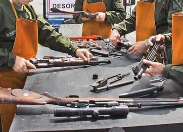 Preparan programa de desarme voluntario en 3 municipios de Sinaloa; el incentivo económico será de 2 mil a 15 mil pesos